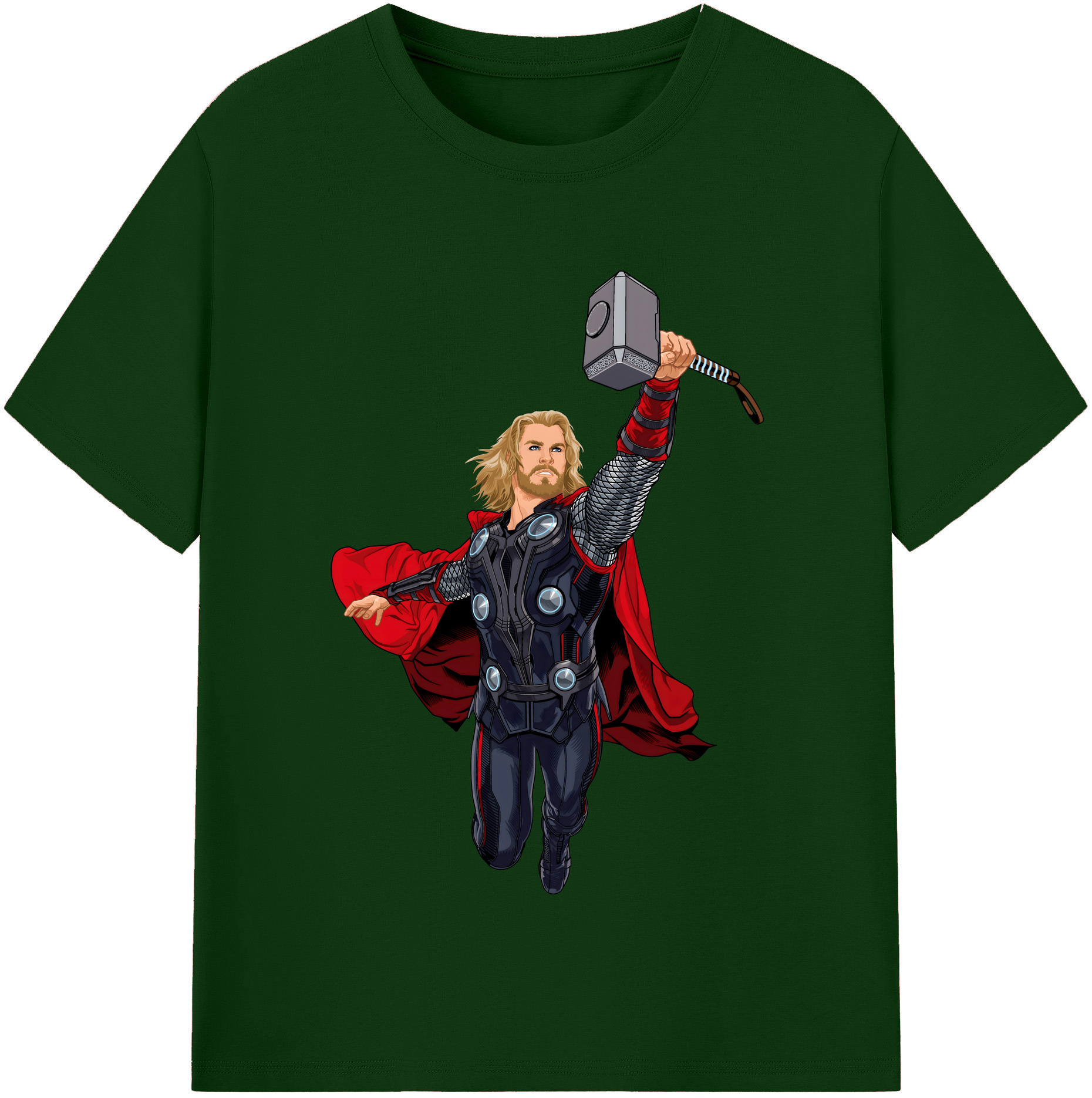 （画像用） アベンジャーズ The Avengers 綿100％半袖Tシャツ（フロントプリント）